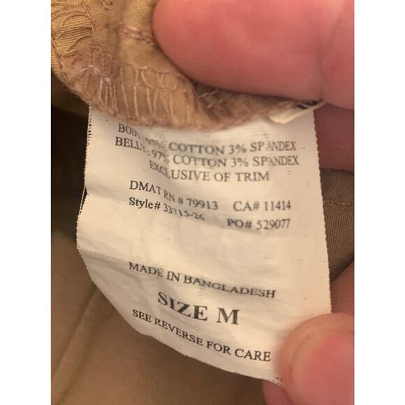 OH BABY by MOTHERHOOD Women’s Maternity Cargo Capris / Size: Medium - Picture 3 of 9